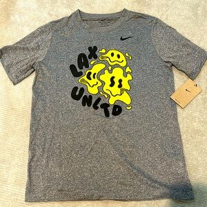Nike -lax unlimited NWT Drifit Shirt-Boys xLg